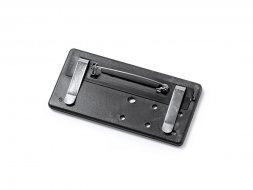 Значок GANDA для бейджа, серебристый