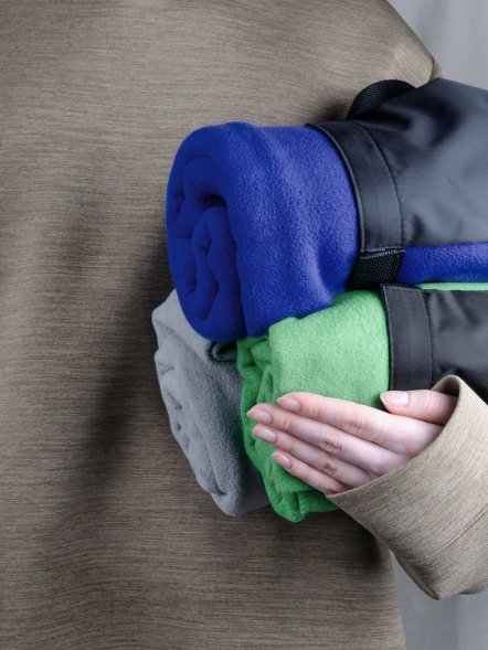 Дорожный плед Voyager, серый 