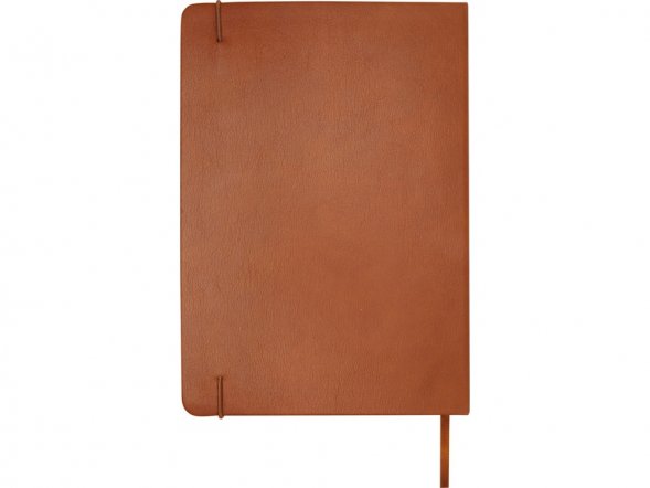 Legato блокнот формата А5 с набором из шариковой ручки и ручки-роллера - Коричневый 