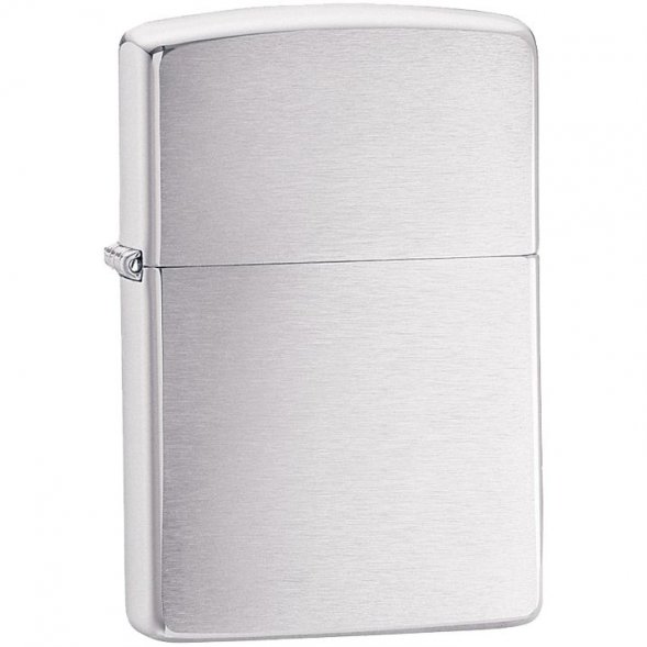 Зажигалка Zippo Classic Brushed, серебристая 