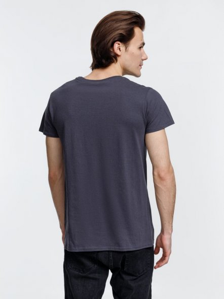 Футболка мужская Crusader Men, темно-серая (графит) 