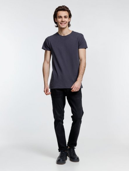 Футболка мужская Crusader Men, темно-серая (графит) 