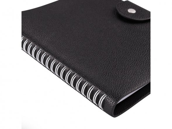 Ежедневник недатированный А5 Torino, черный 
