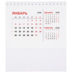 Календарь настольный Datio, белый