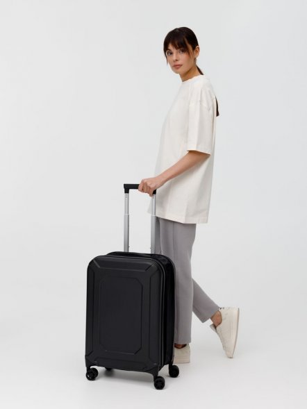 Чемодан Platta, черный 