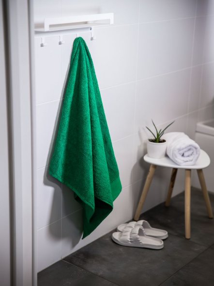 Полотенце Odelle, большое, зеленое 