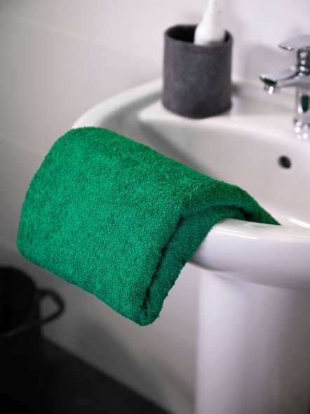 Полотенце Odelle, большое, зеленое 