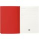 Ежедневник Flat, недатированный, красный 