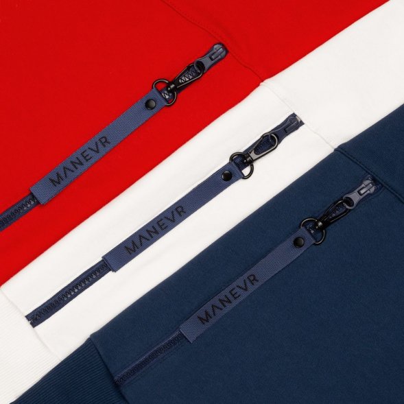 Свитшот унисекс Kosmos 2.0, темно-синий 