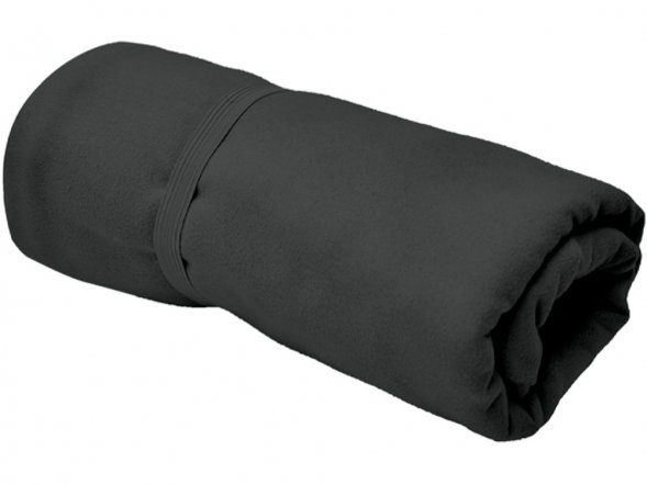 Спортивное полотенце CORK из микрофибры, черный 