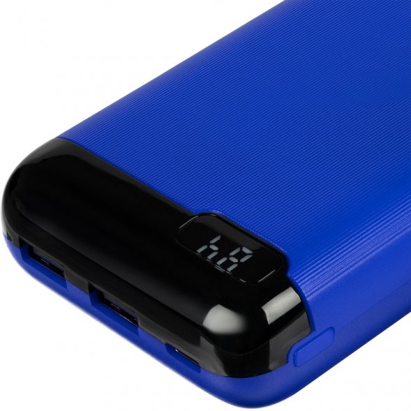 Внешний аккумулятор Gamechanger 20000 мАч, синий 