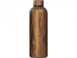 Вакуумная термобутылка Britewood S3, 500 мл, крафтовый тубус