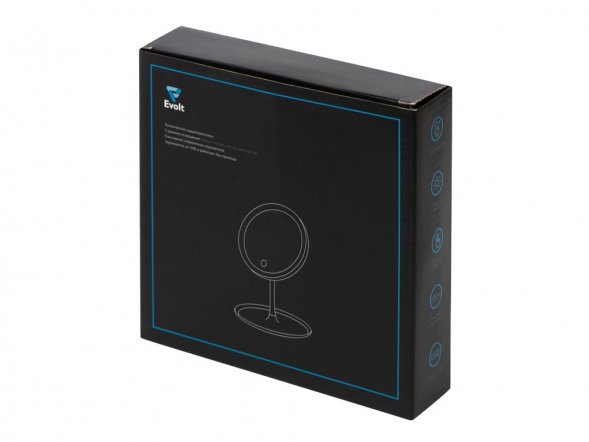 Косметическое зеркало с LED-подсветкой Beautific, белый 