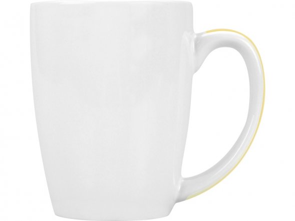 Кружка Good Day 320мл, белый/желтый 