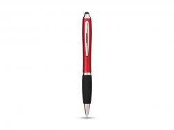 Ручка-стилус шариковая Nash со стилусом, красный, черные чернила