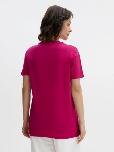 Футболка унисекс Regent 150, ярко-розовая (фуксия) 