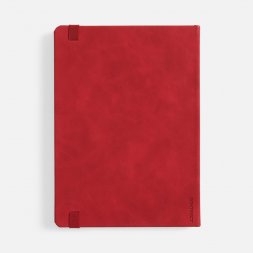 Ежедневник Urban Metal, недатированный, красный