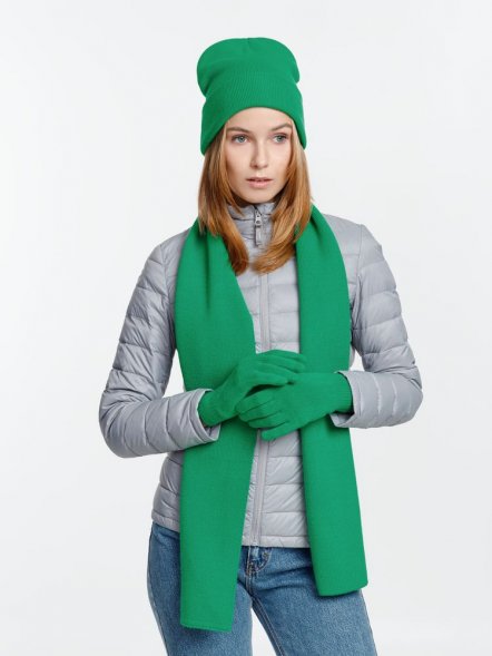 Шапка Urban Flow, зеленая 