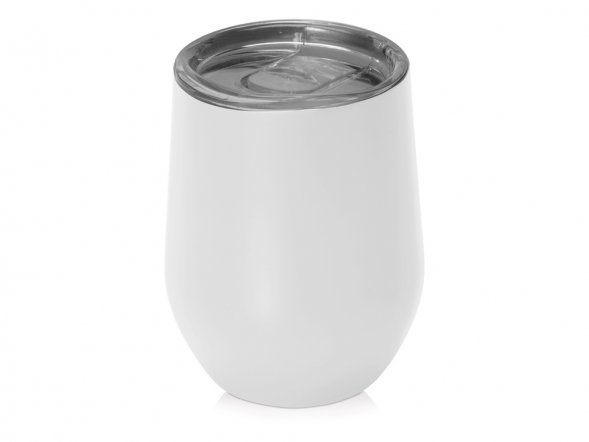 Вакуумная термокружка Sense, белый 