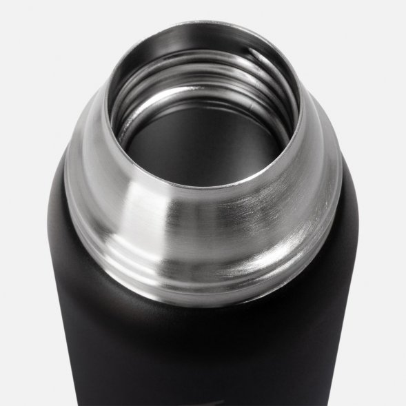 Термос Relaxika 750 со стикерпаком, черный 