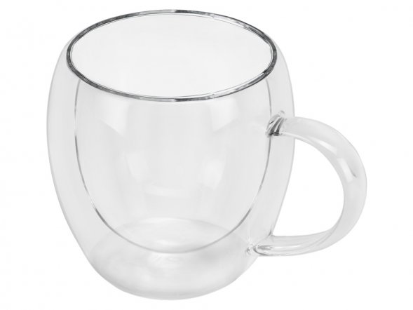 Кружка с двойными стенками Mont Blanc полукруглый, с ручкой 250 мл 