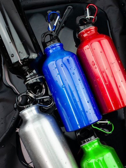 Бутылка для спорта Re-Source, черная 