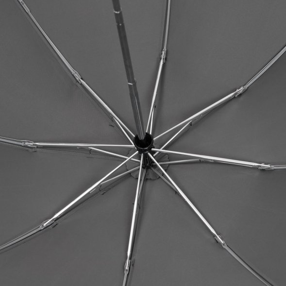 Зонт обратного сложения Easyroll, серый 