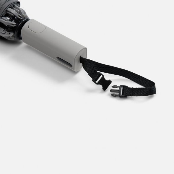 Зонт обратного сложения Easyroll, серый 