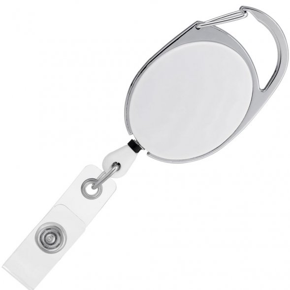 Ретрактор с карабином Access, белый 