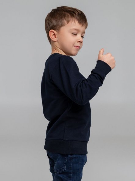 Свитшот детский Toima Kids, темно-синий 