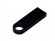 USB 3.0-флешка на 32 Гб с мини чипом и круглым отверстием, черный 