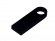 USB 3.0-флешка на 32 Гб с мини чипом и круглым отверстием, черный 