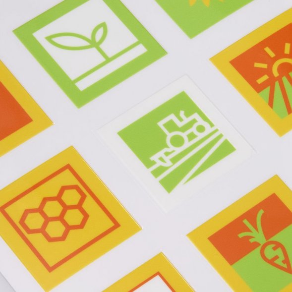 Стикерпак UV-DTF Industry, сельское хозяйство 