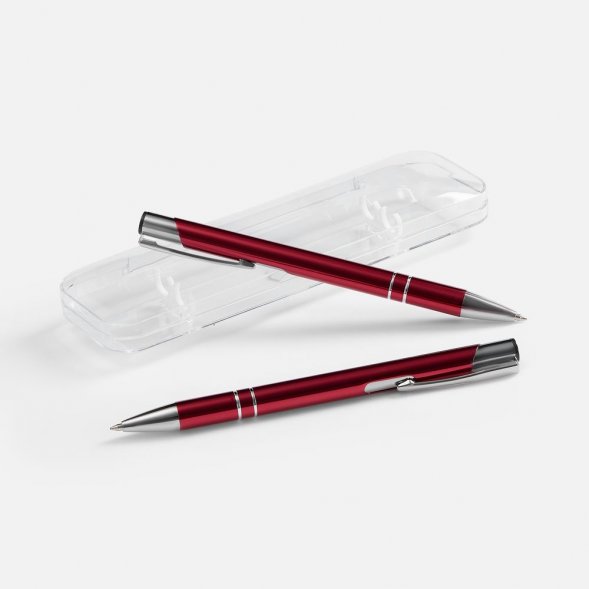 Набор из 2 ручек Keskus, красный 