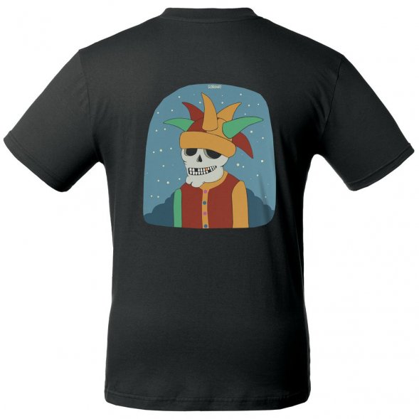 Футболка «Шут», черная 