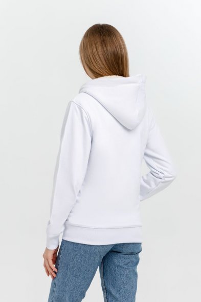 Толстовка на молнии Kulonga Sherpa, белая 