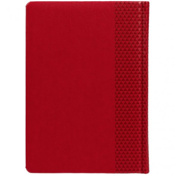 Ежедневник Prizma, недатированный, красный 