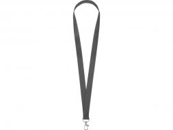 Ланьярд с карабином, серый