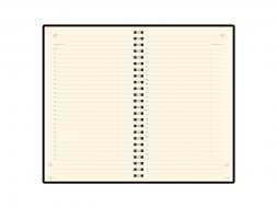 Ежедневник А5 недатированный Milano, коричневый