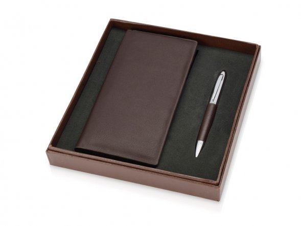 Набор: дорожное портмоне, ручка шариковая 