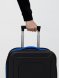 Чемодан Platta, черный с синим 