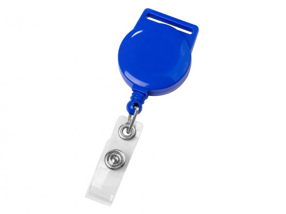 Ретрактор с ушком для ленты, синий 