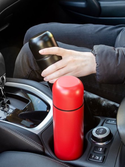 Термос Hiker 750, красный 