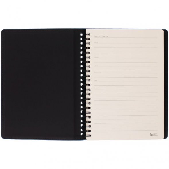 Ежедневник Spring Urban, недатированный, голубой 