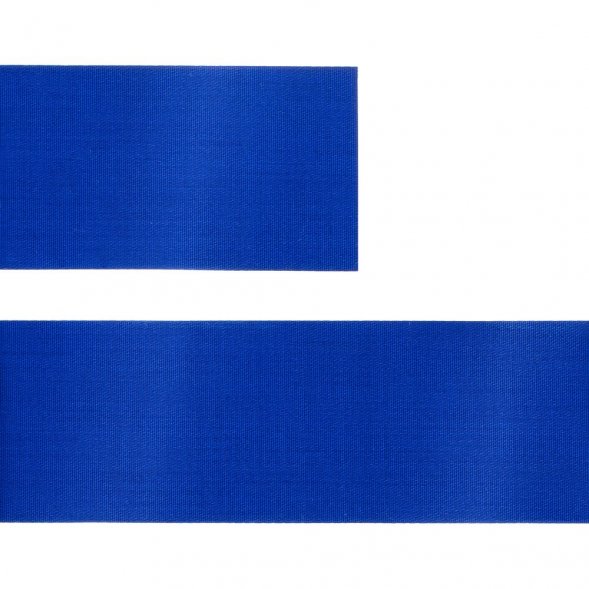 Лента сатиновая Satin 35 L, синяя, 120 см 