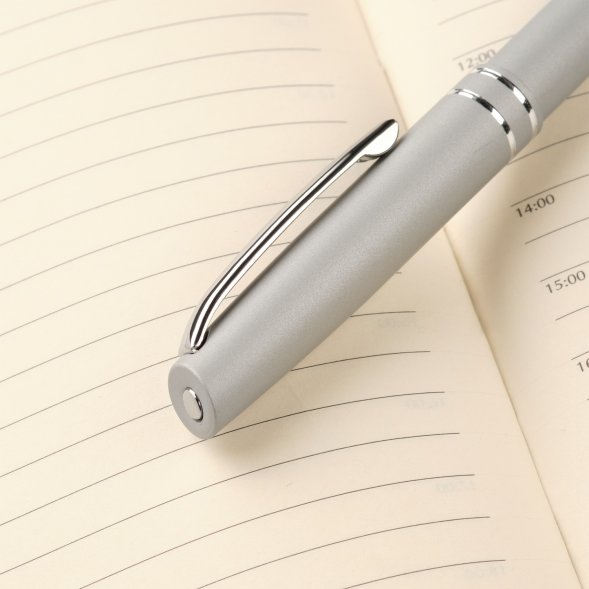 Шариковая ручка Consul, серебро 