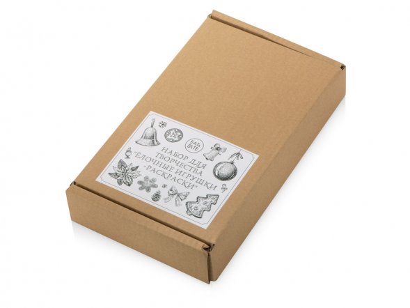 Набор для творчества Ёлочные игрушки-раскраски 