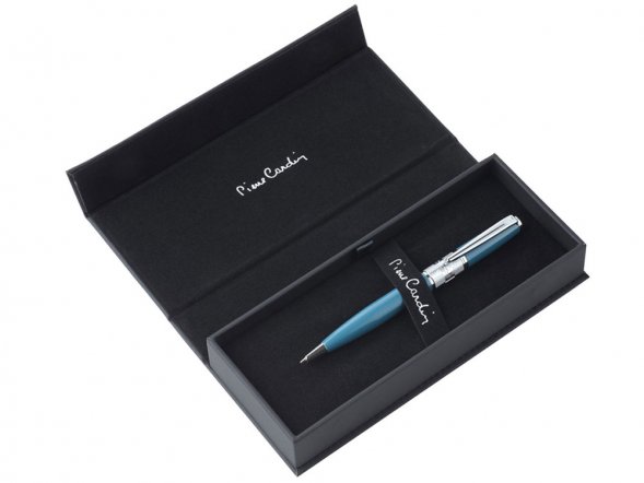 Ручка шариковая Pierre Cardin BARON. Цвет - зелено-синий. Упаковка В. 