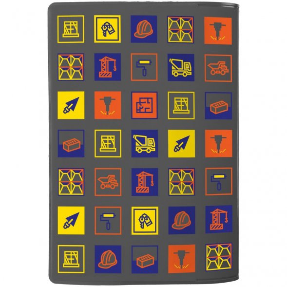 Обложка для паспорта Industry, строительство 