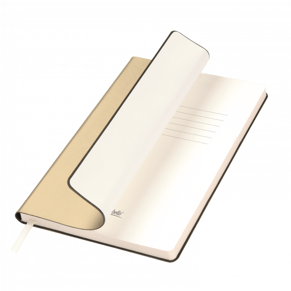 Ежедневник Spark недатированный, белое золото (без упаковки, без стикера) 